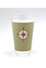Rhode Island Map (Galleyware) Pint Glass