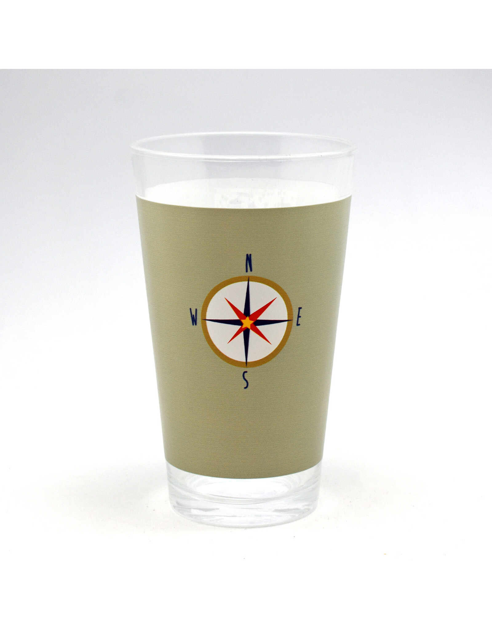 Rhode Island Map (Galleyware) Pint Glass