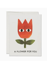 A Flower For You Greeting Card