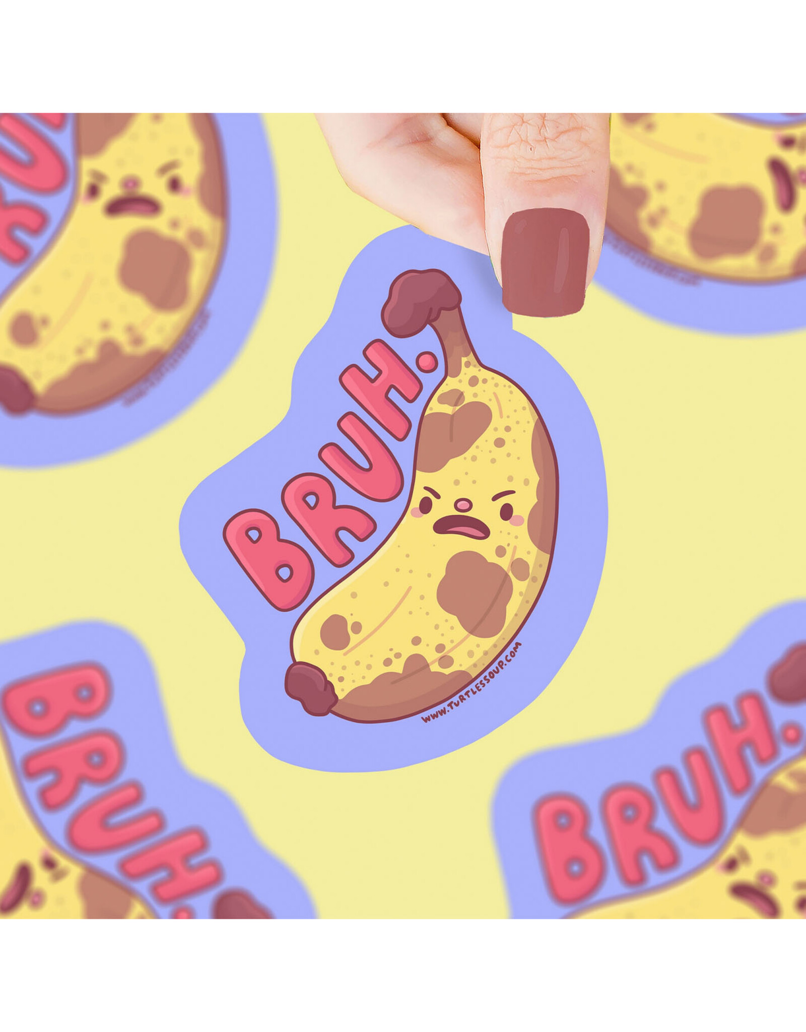 Bruh Banana Sticker