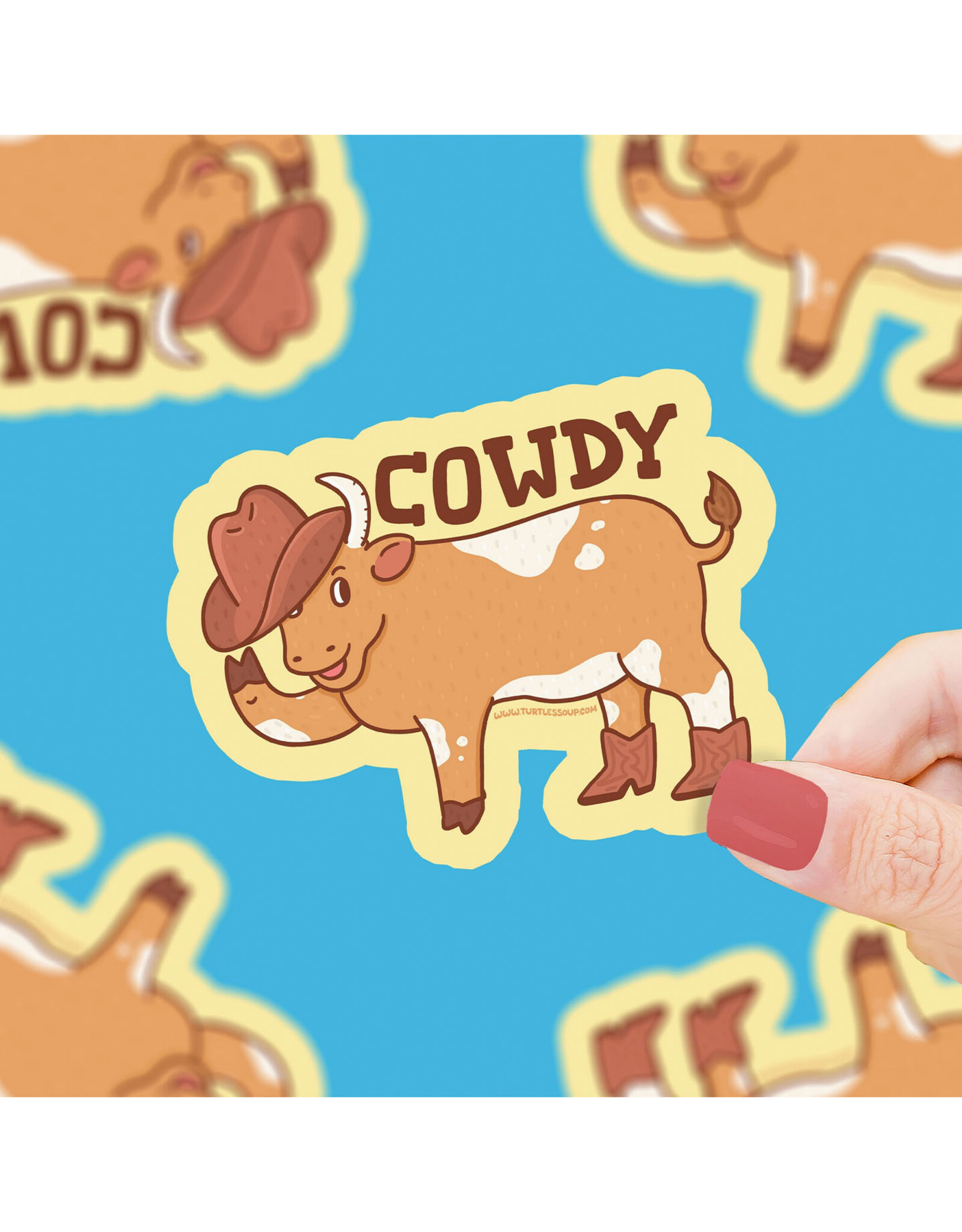 Cowdy Sticker