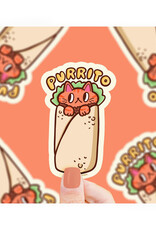 Purrito Cat Sticker