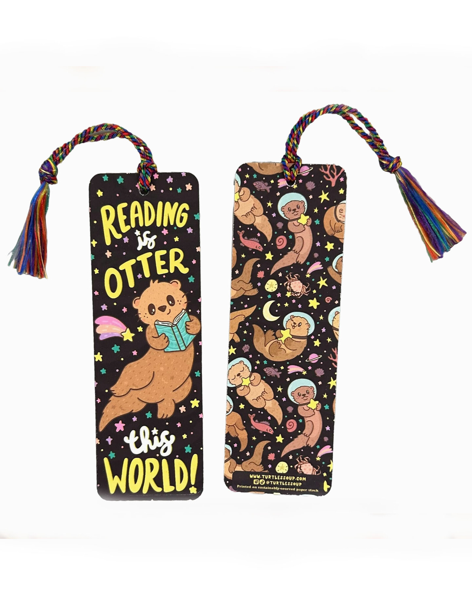 Reading Is Otter This World Bookmark