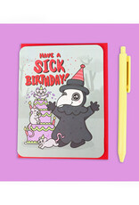 Sick Birthday Plague Doctor Greeting Card