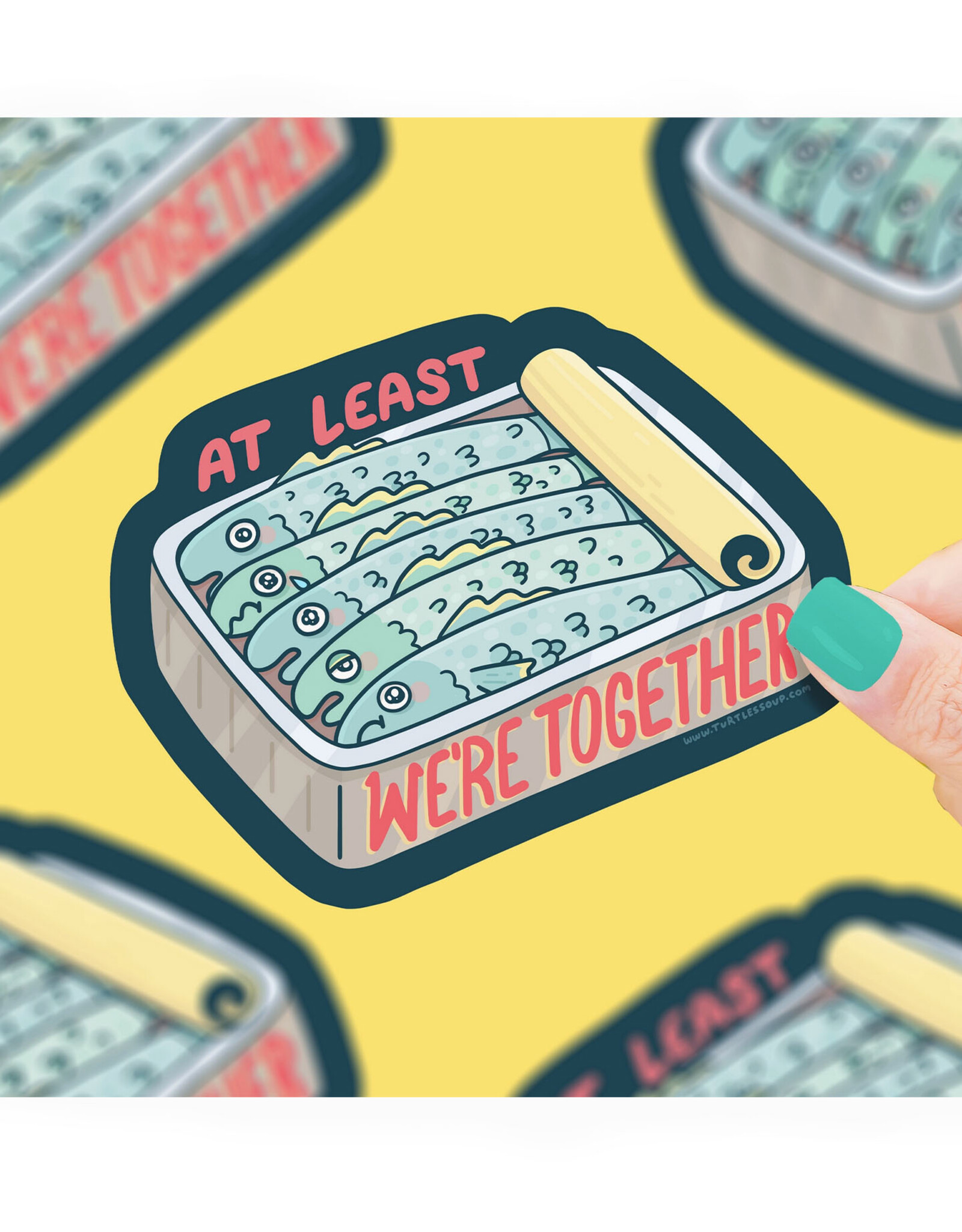 Together Sardines Sticker