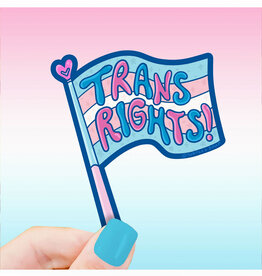 Trans Rights Flag Sticker