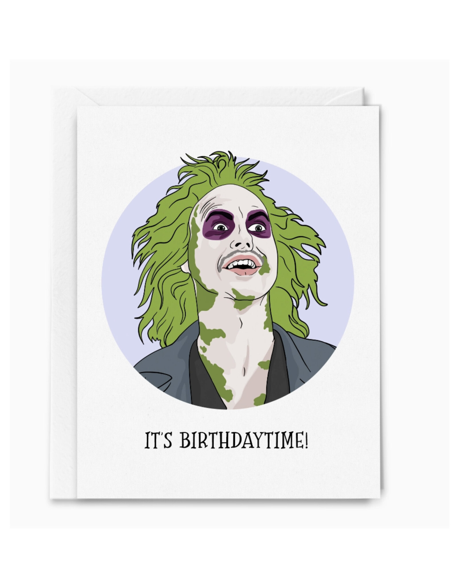 It's Birthdaytime! Beetlejuice Greeting Card
