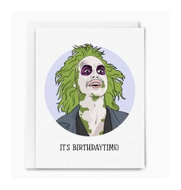 It's Birthdaytime! Beetlejuice Greeting Card