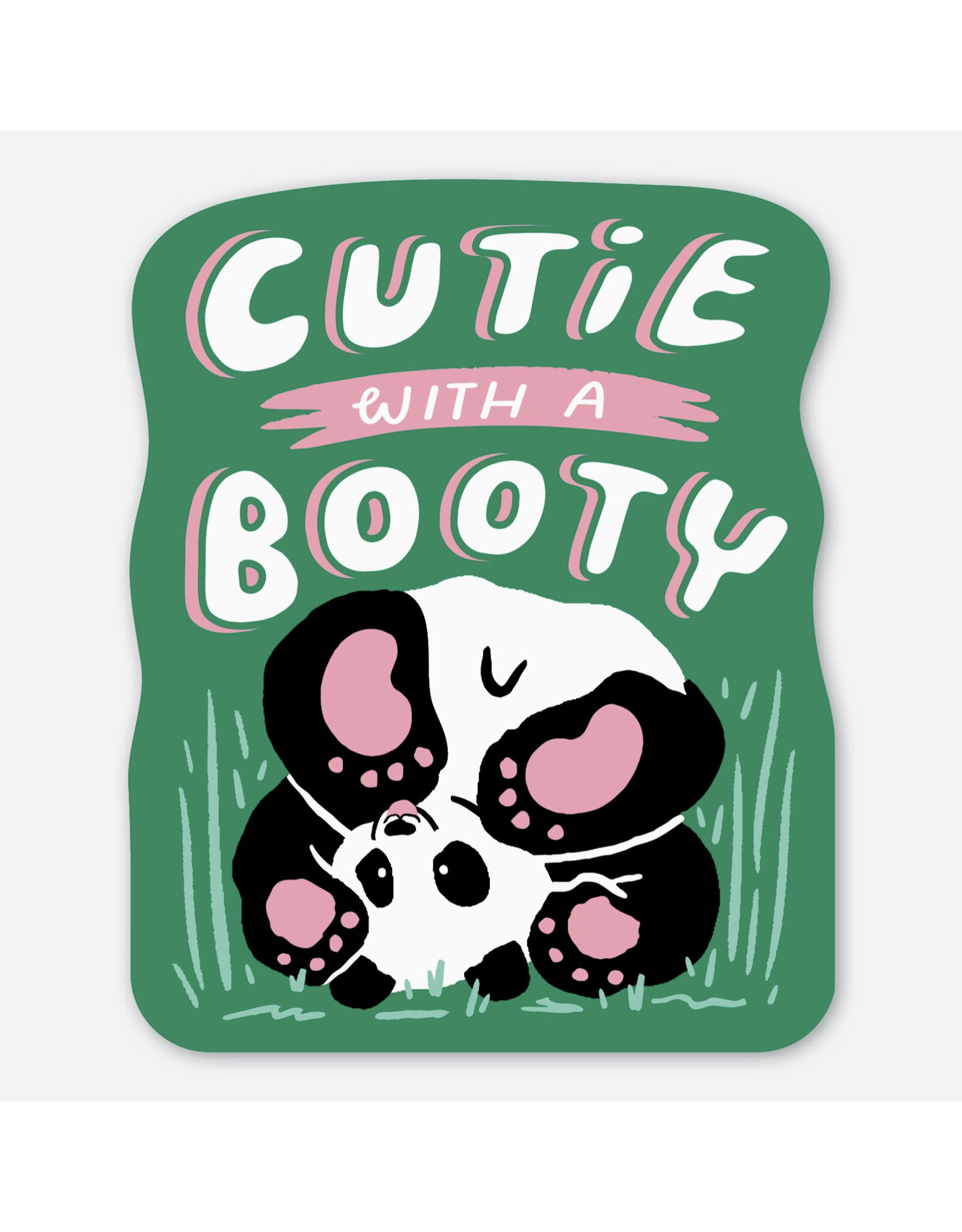 Panda Cutie with a Booty Sticker