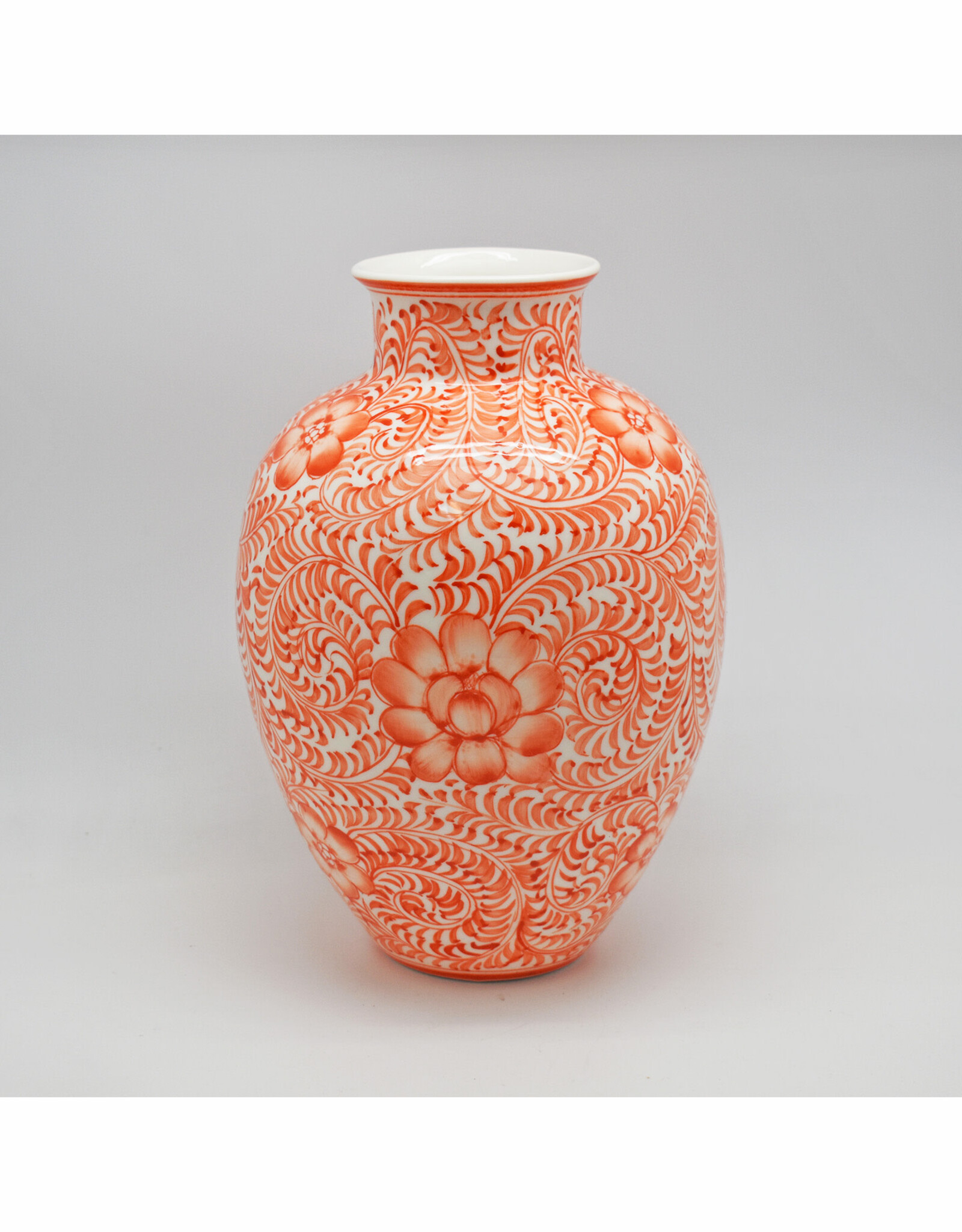 Coral Eleanor Vase - Large 6.5" 9.25"