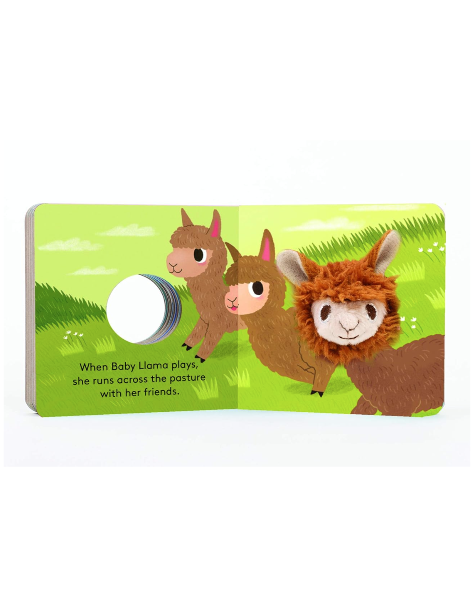 Baby Llama Finger Puppet Book
