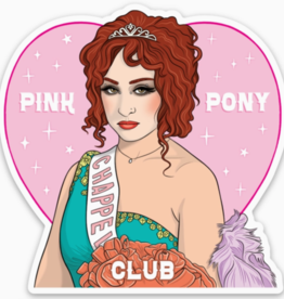 Chappell Roan Pink Pony Club Sticker