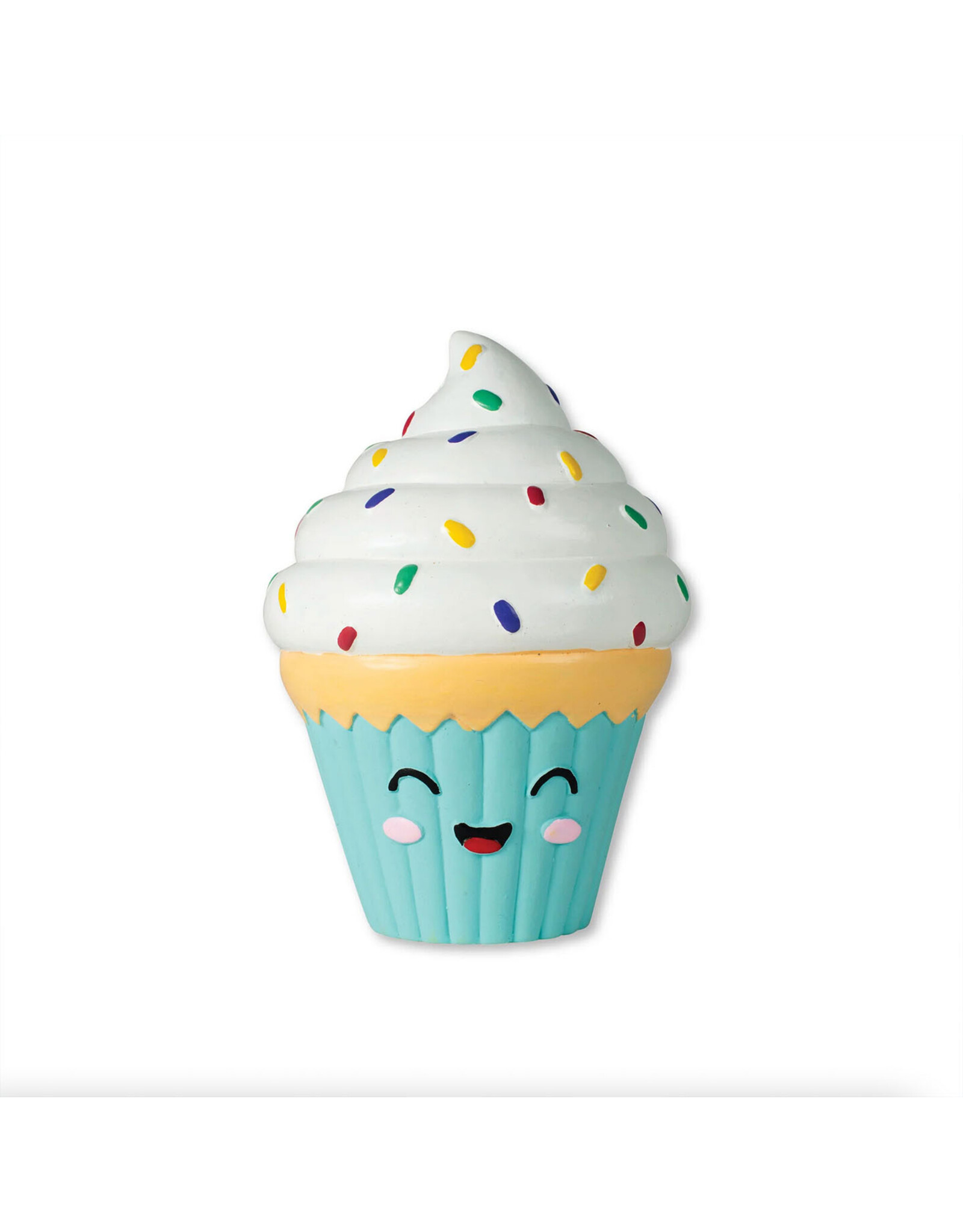 You Bake Me Happy Cupcake Latex Dog Toy