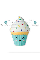 You Bake Me Happy Cupcake Latex Dog Toy