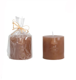 Unscented Face Pillae Candle - Dark Tone