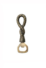 Cast Metal Rope Shaped Bottle Opener