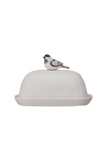 Butter Dish w/ Bird Shaped Handle