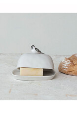 Butter Dish w/ Bird Shaped Handle
