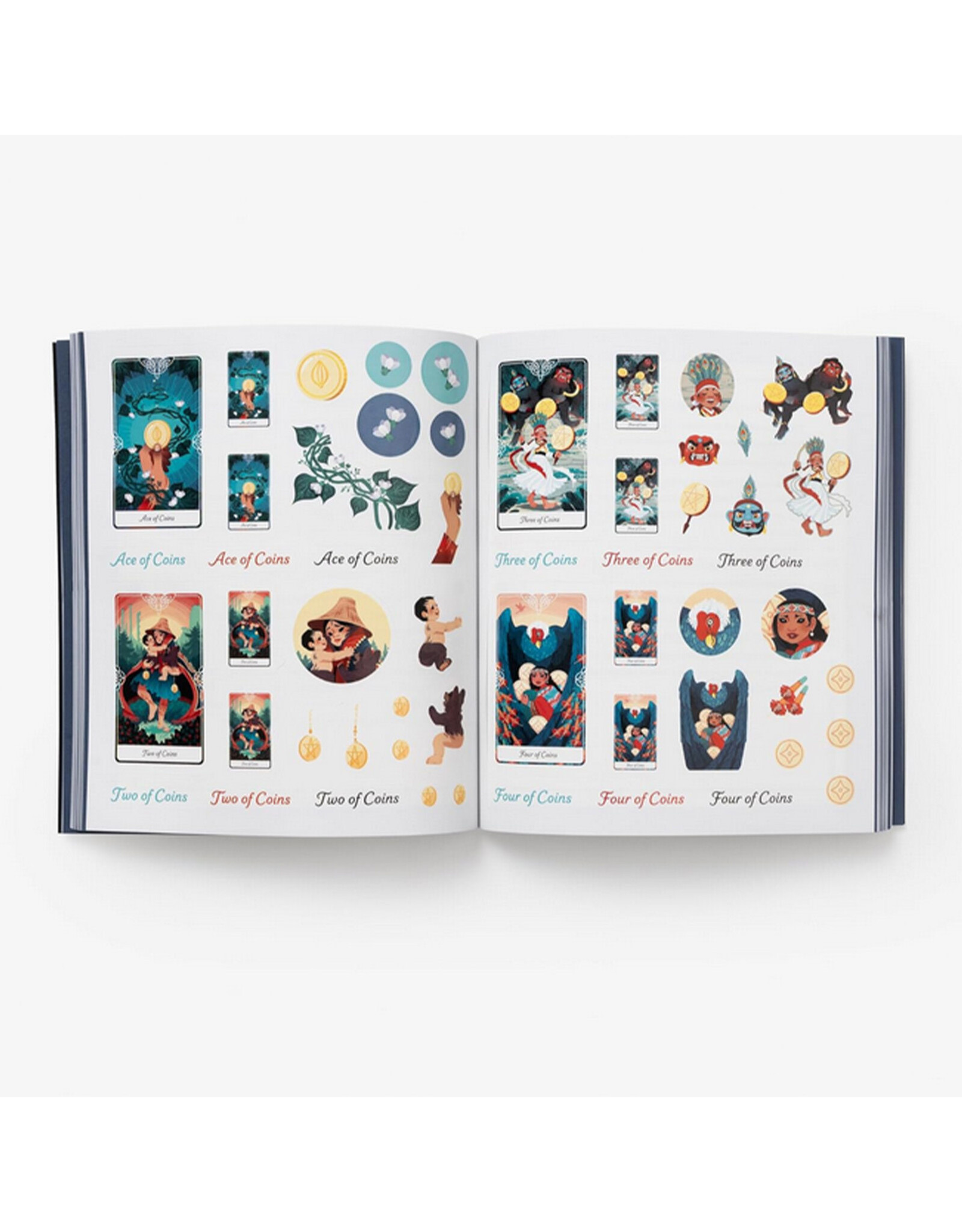 Tarot of the Divine Stickerology