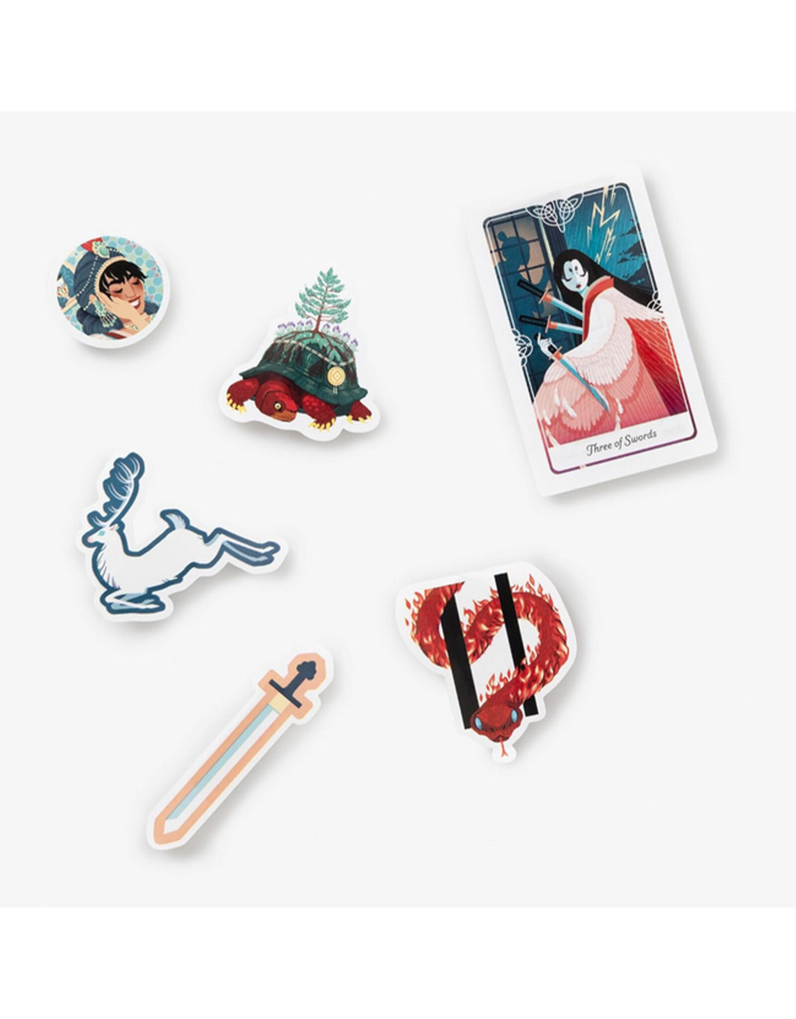 Tarot of the Divine Stickerology