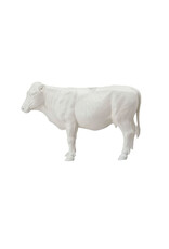 Resin Cow Taper Holder - Antique White
