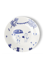 Cat Party Plate 9.5"