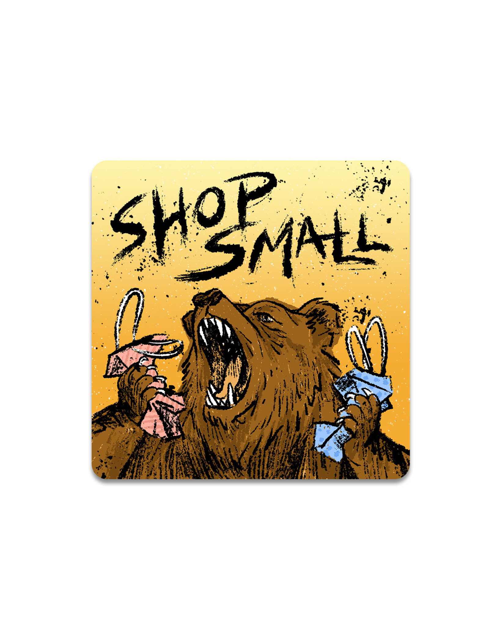 Shop Small Bear Sticker