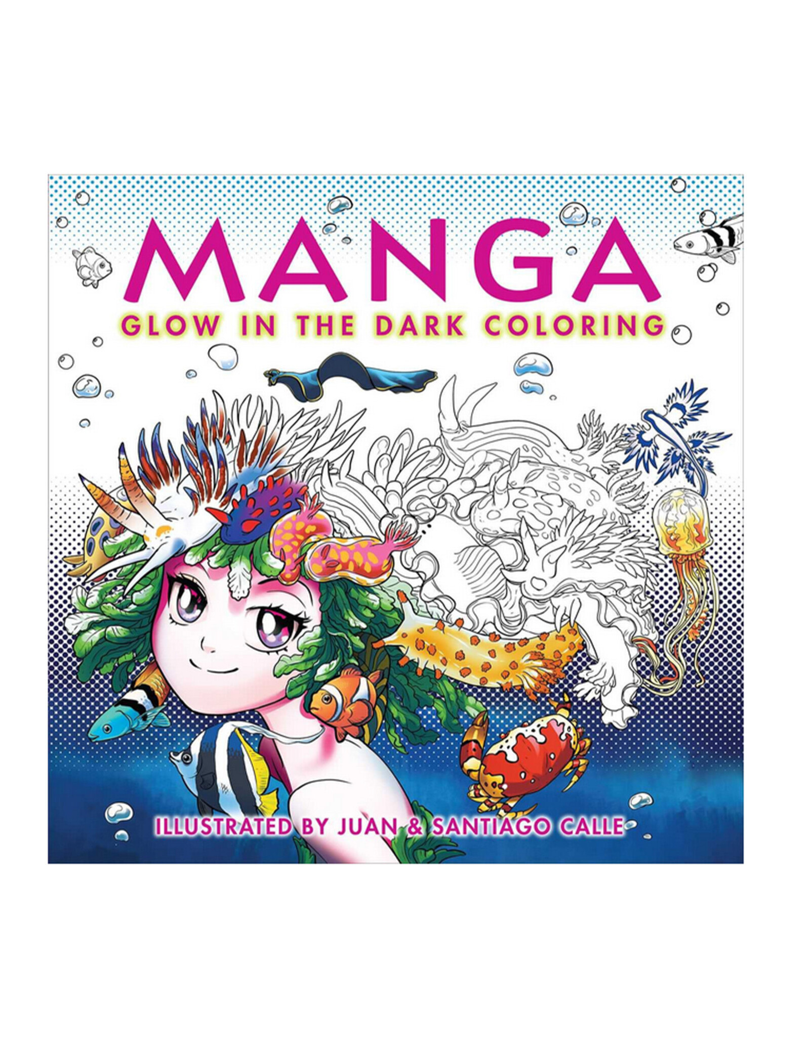 Manga Glow in the Dark Coloring