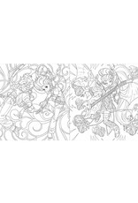 Manga Glow in the Dark Coloring