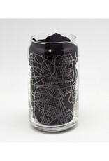 Providence RI Map 16 oz. Can Glass
