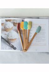 Silicone & Wood Multicolor Mini Kitchen Utensils Set of 5