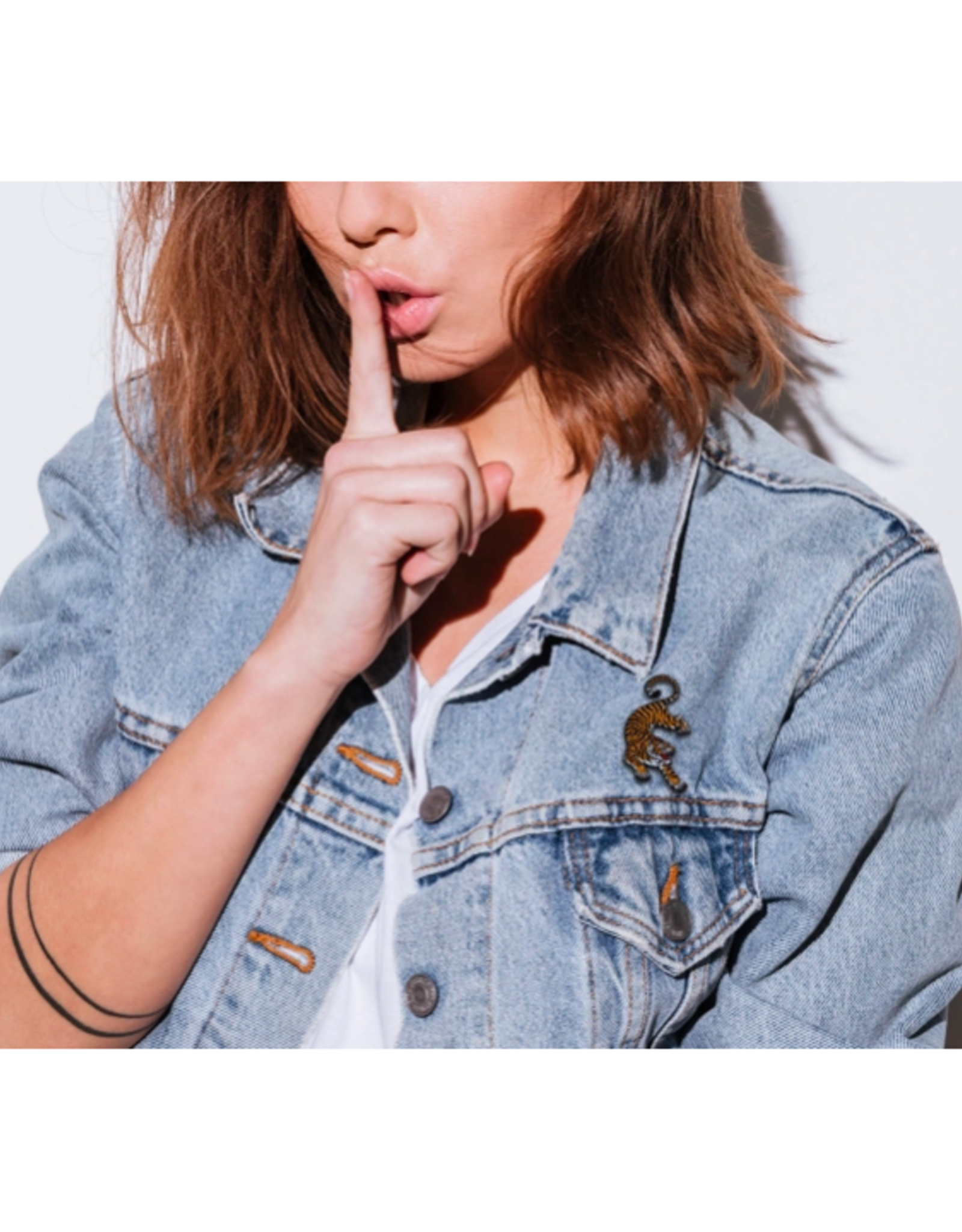 Siberian Tiger Enamel Pin