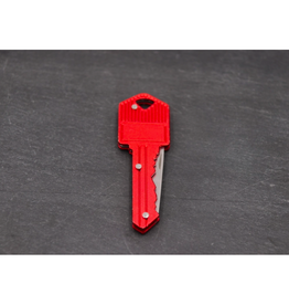 Key Knife Keychain - 2'' Blade - Red