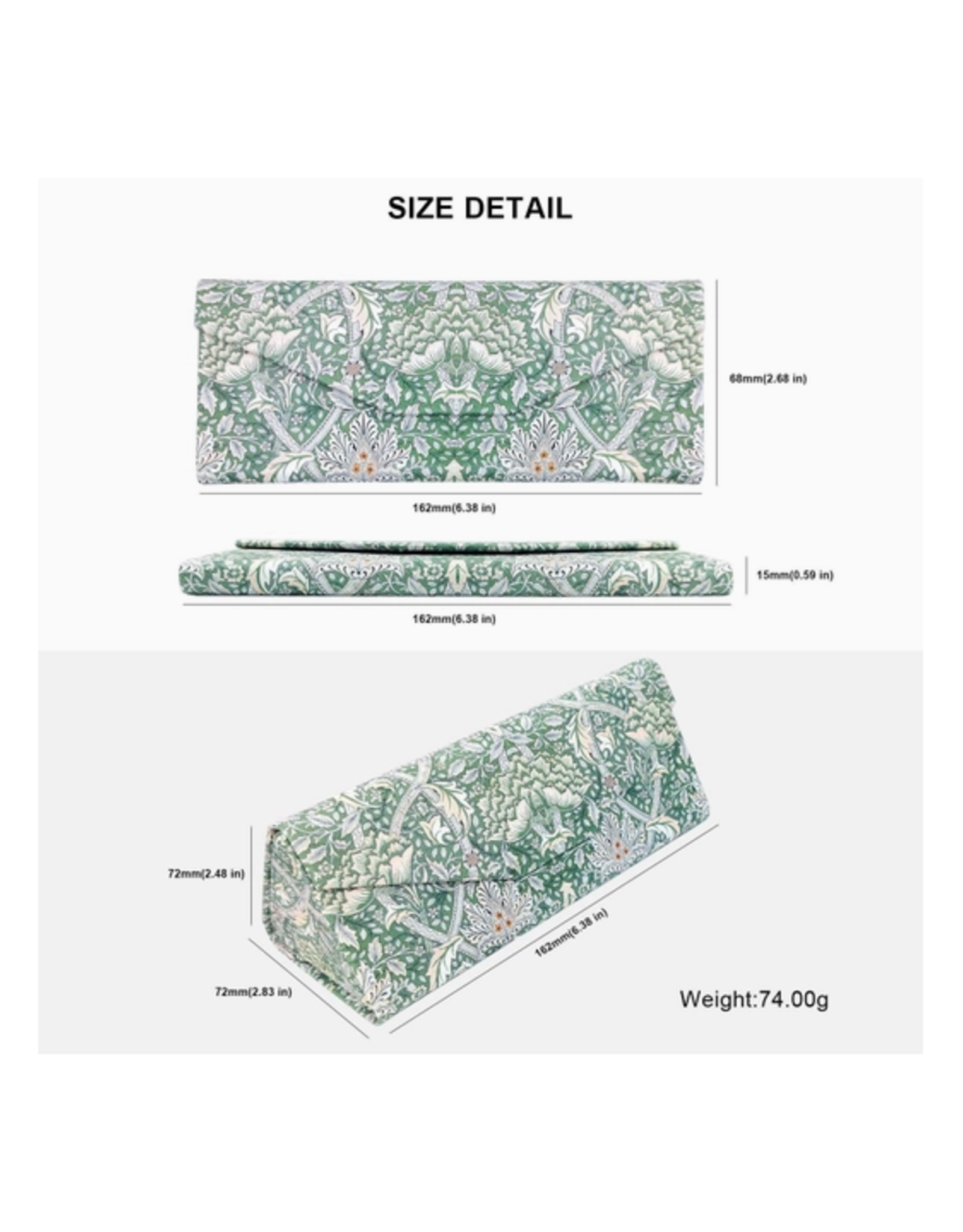 Camping Trip Glasses Case