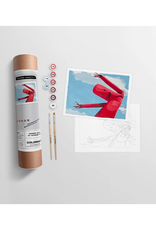 Roadside Vignette Tube Man - Paint By Numbers  Kit