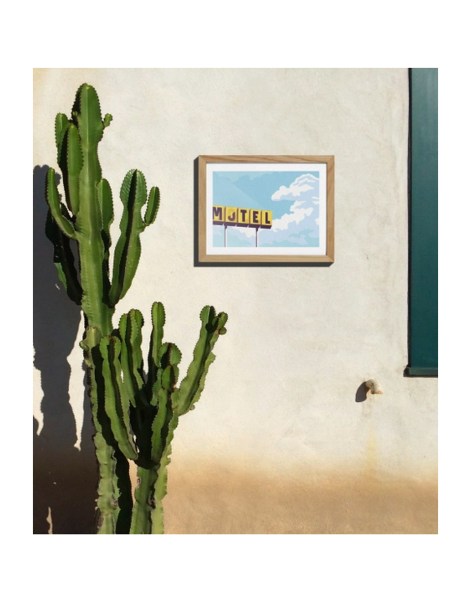 Roadside Vignette Motel - Paint By Numbers  Kit
