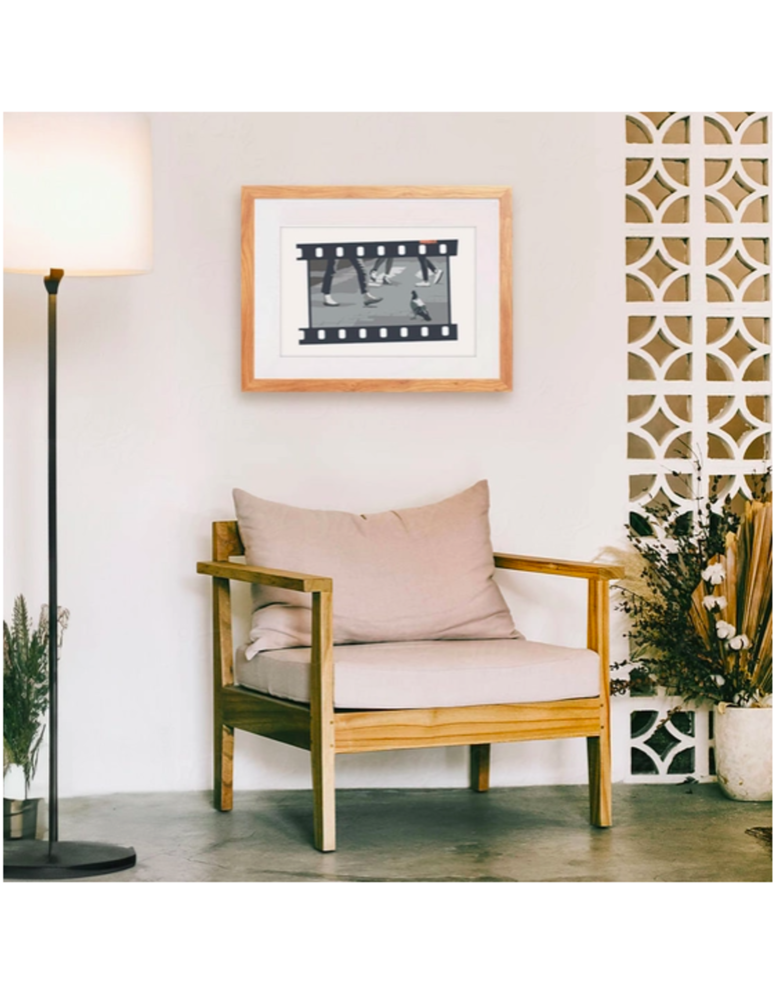 City Street Vignette - Paint By Numbers  Kit