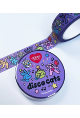 Disco Cats Washi Tape
