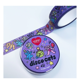 Disco Cats Washi Tape