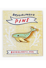 Humpback Whale Enamel Pin
