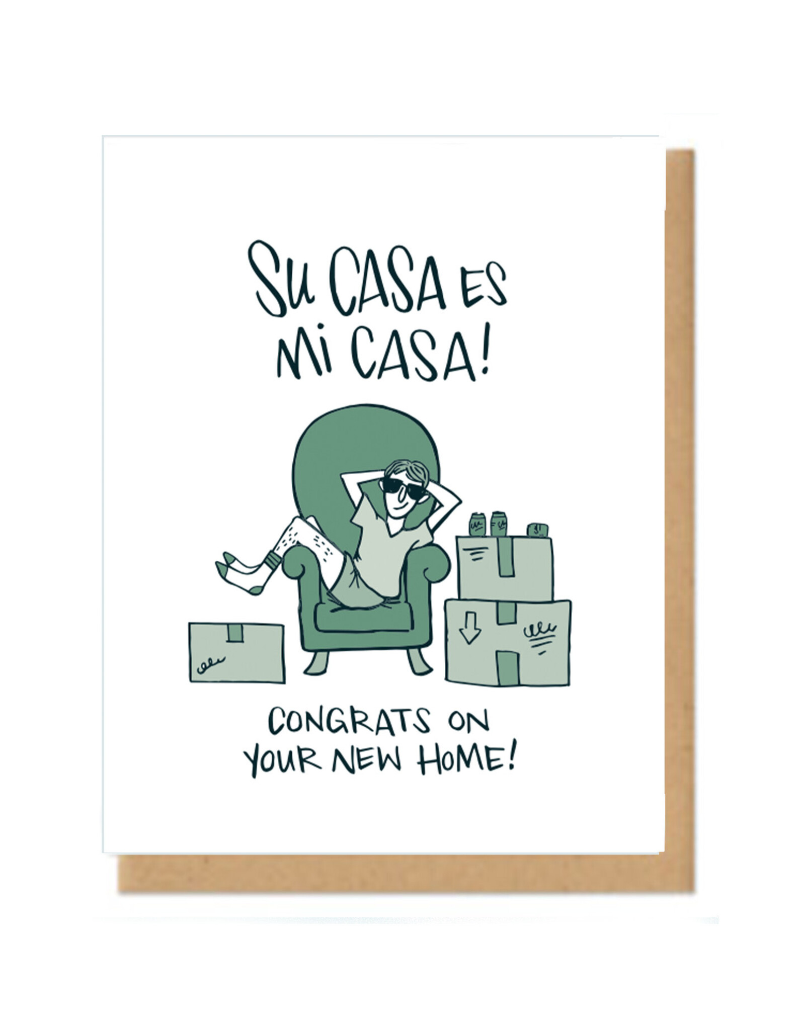 Su Casa Congrats New Home Greeting Card