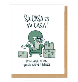 Su Casa Congrats New Home Greeting Card