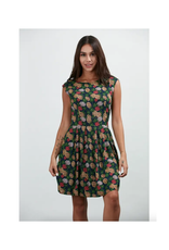 Colorful Pineapple A-Line Dress