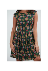 Colorful Pineapple A-Line Dress