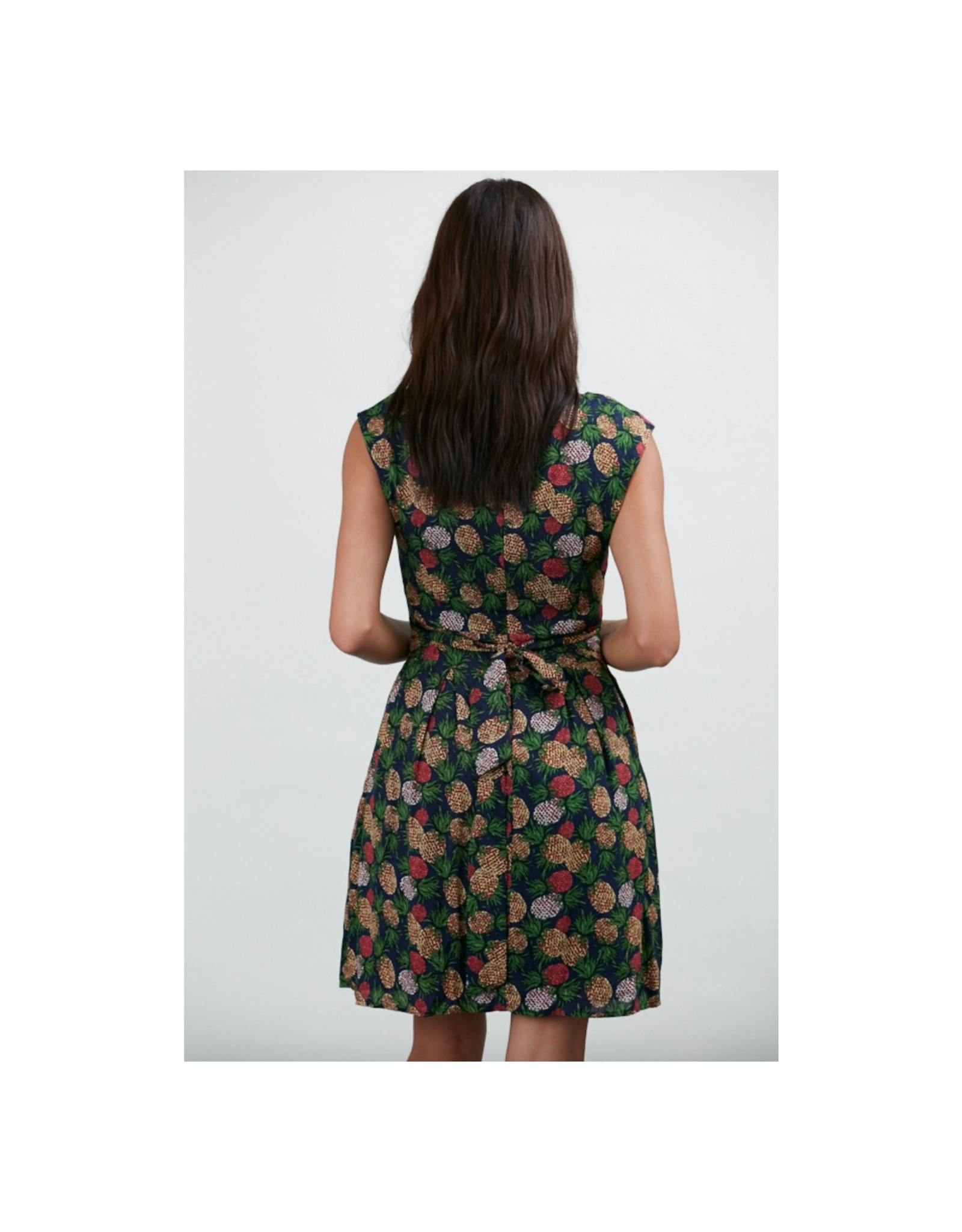 Colorful Pineapple A-Line Dress
