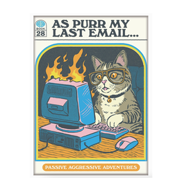 As Purr My Last Email Magnet