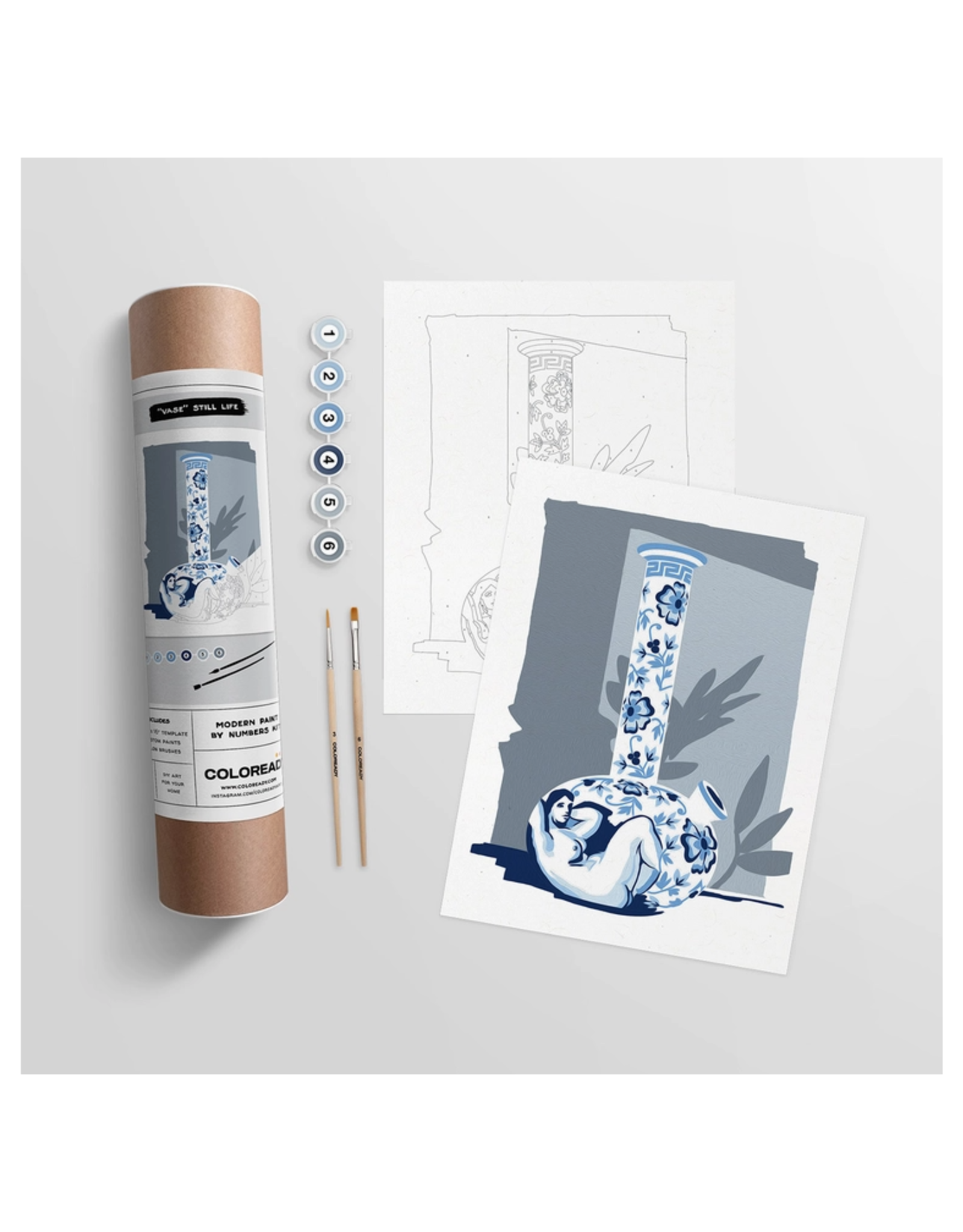 Vase Still Life - Paint By Numbers  Kit