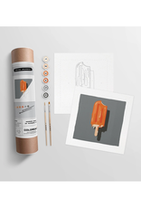 Orange Creamsicle - Paint By Numbers  Kit Orange Creamsicle - Paint By Numbers  Kit