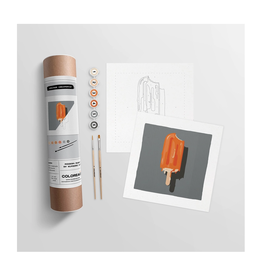 Orange Creamsicle - Paint By Numbers  Kit