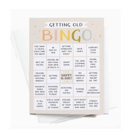 Getting Old Bingo Greeting Card